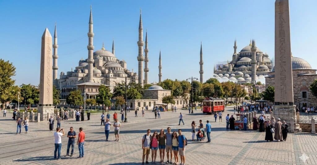 Sultanahmet Square in Istanbul
