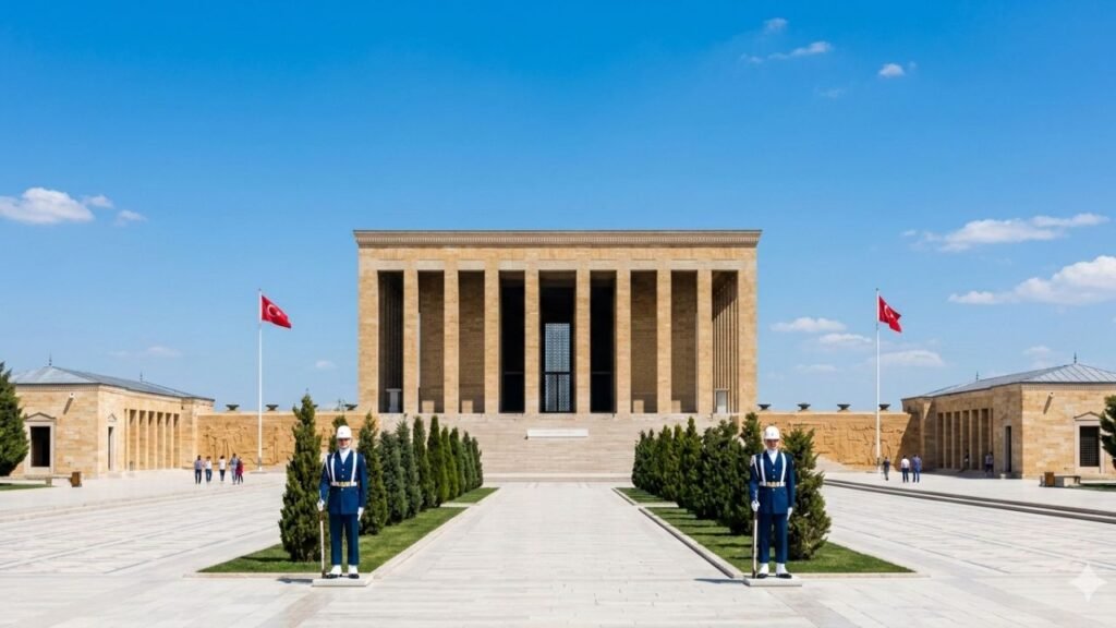 The Anitkabir mausoleum