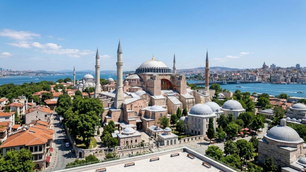 Hagia Sophia historic landmark in Istanbul