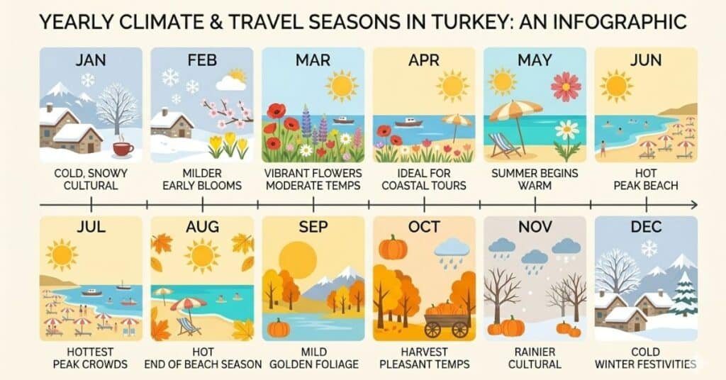 turkey weather by month